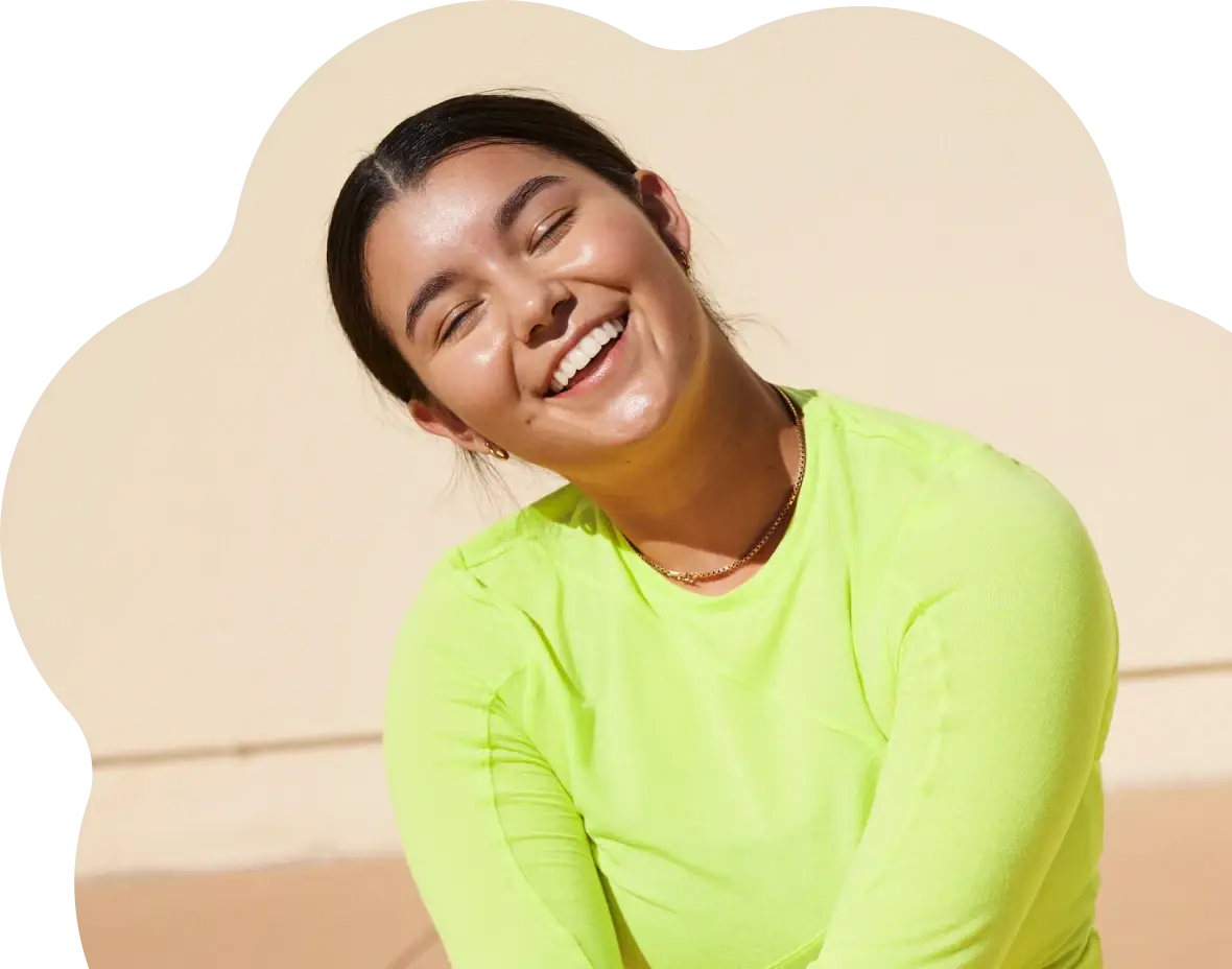 happy woman